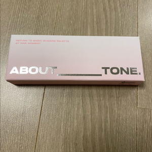 어바웃톤 리턴투 베이직 섀도우팔레트 07 핑크모먼트 새상품