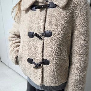 지컷 양털 니트 코트(55)