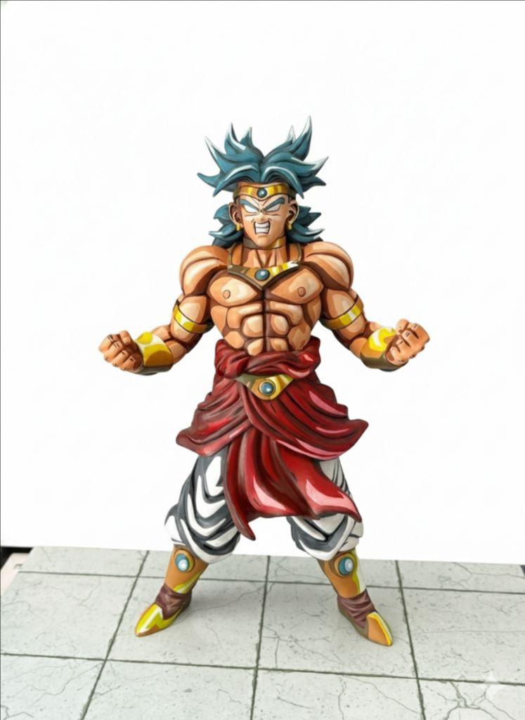드래곤볼 피규어 반프레스토 브로리 피규어(리페인트) 이미지
