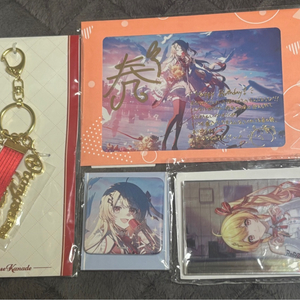 홀로라이브 오토노세 카나데 2024 생일굿즈 이미지