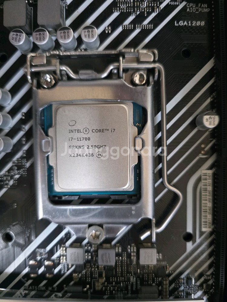 H570 메인보드 + i7-11700 CPU 세트--2