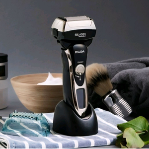 밀다 4중날 전기 면도기