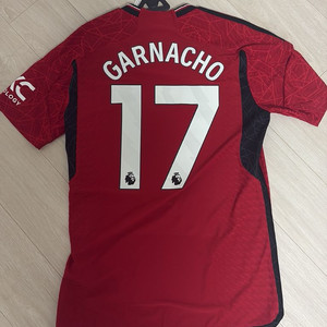 가르나초 23-24 맨유 홈 풀마킹 어센틱 유니폼