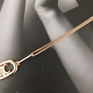 18k 트렌디 두줄 목걸이 이미지