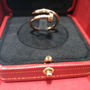 까르띠에 정품 저스트앵끌루 링 클래식 못반지 56호