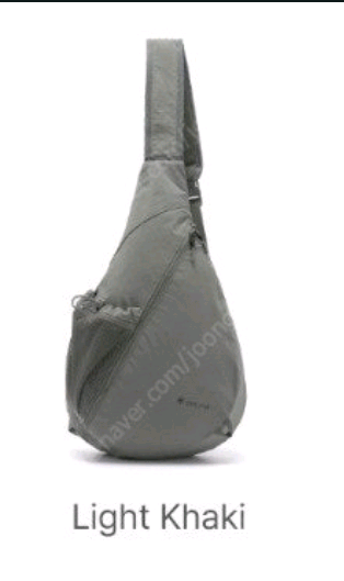 스노우피크 한국매장 정품 슬링백 카키 색상 1개 팝니다. - 택포 7만원--3