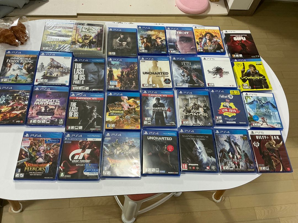 PS4 ,PS5 게임 타이틀 모음 이미지
