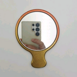 #127 금박 옻칠 미니 손거울.