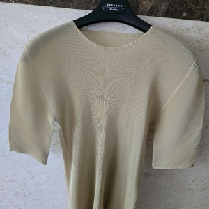 플리츠플리즈 라운드 칠부 미스트