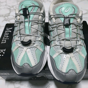 아식스x마뗑킴 소노마 15-50 우먼즈 오아시스 그린 퓨어 실버