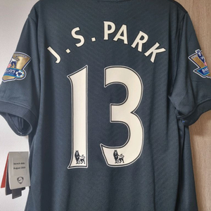 09-10 맨유 어웨이 박지성 택체 유니폼