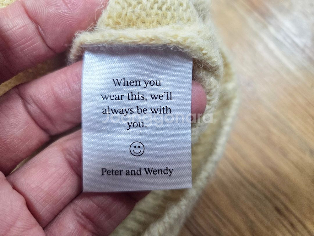 피터앤웬디(peterandwendy) 하트 뿅뿅가디건 프리사이즈 새상품--7