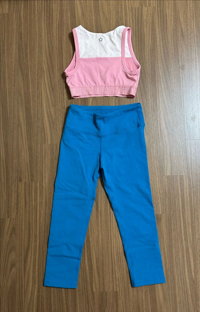 뮬라웨어 레깅스 상하의 세트--1