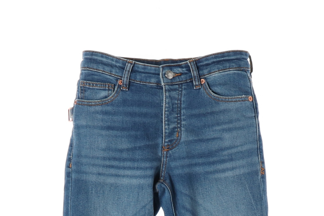 [XS]쟈딕앤볼테르 중청 워싱 스판 데님 진 청바지 이미지