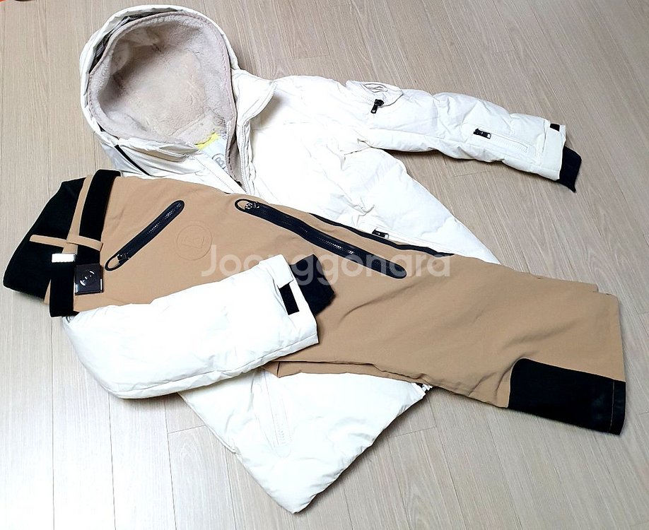 스키복계의 에르메스 명품 보그너 여성 구스다운 스키복--5