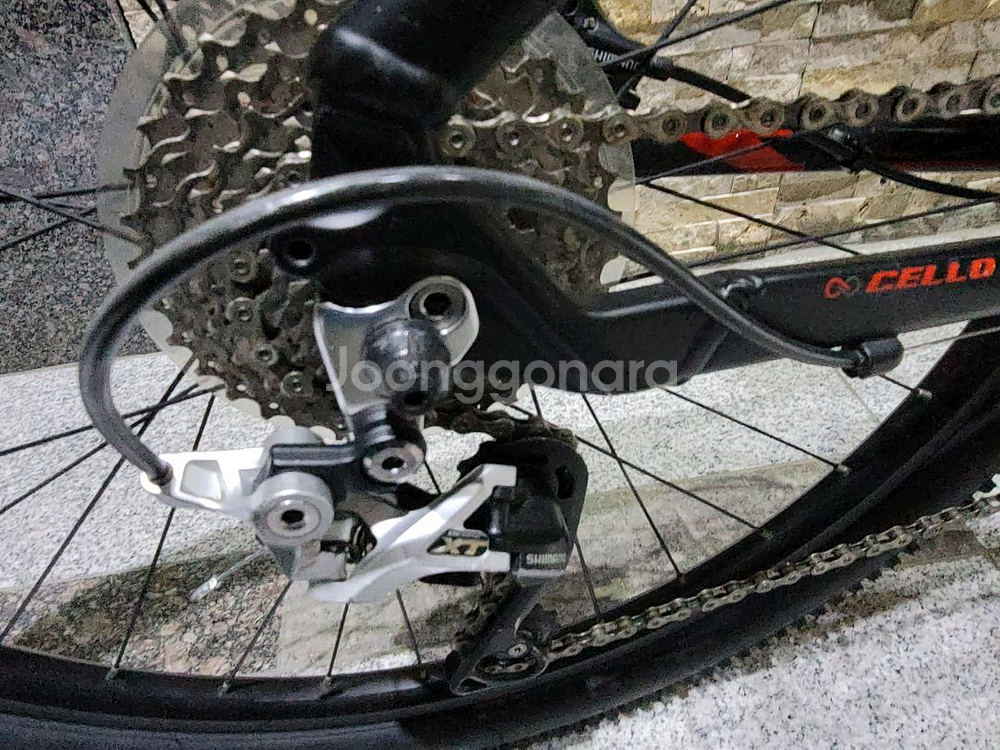 첼로 MTB XC 85 고급모델 자전거 데오레XT 30단--9