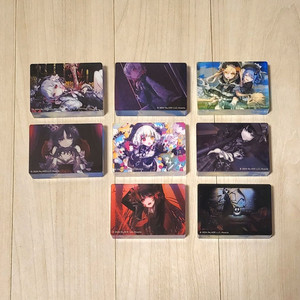 마법소녀의 마녀재판 아크릴블럭 노블아트 굿즈 에마한나셰리마고노아나노카히로