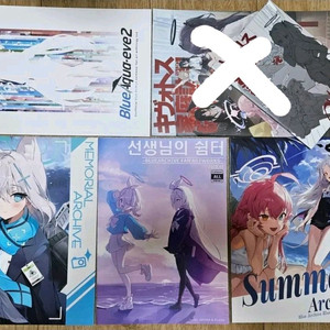 블루아카이브 동인지 & 일본어 소설 팔아요