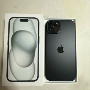 아이폰15 128GB 블랙 배터리98%(자급제폰)