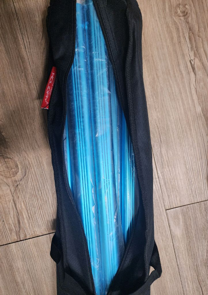 홀리데이 산토리니블루타프+블루메인폴대 팝니다 이미지