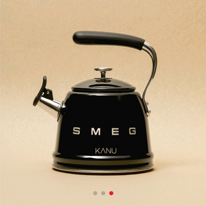 카누x스메그 휘슬 주전자(블랙)