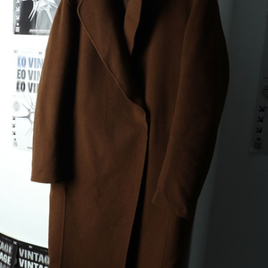 W(S-M) 시스템 코트자켓 한섬 핸드메이드 브라운