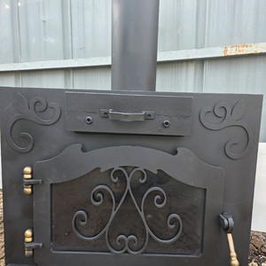 고급. 화목난로. 벽난로 이미지