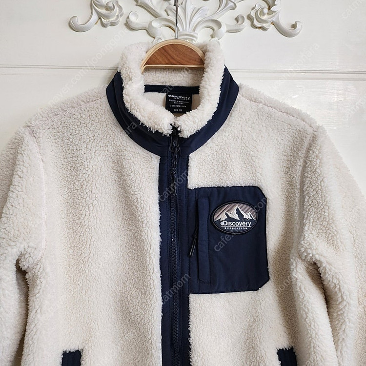 새상품급 (130호) 디스커버리 키즈 양털 후리스 뽀글이자켓 / 주니어 폴로 닥스 빈폴 헤지스 뉴발란스--3