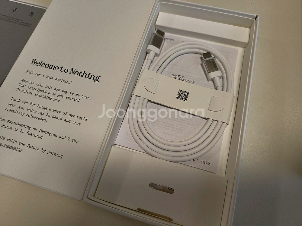 낫씽폰2a 공기계 판매합니다--4