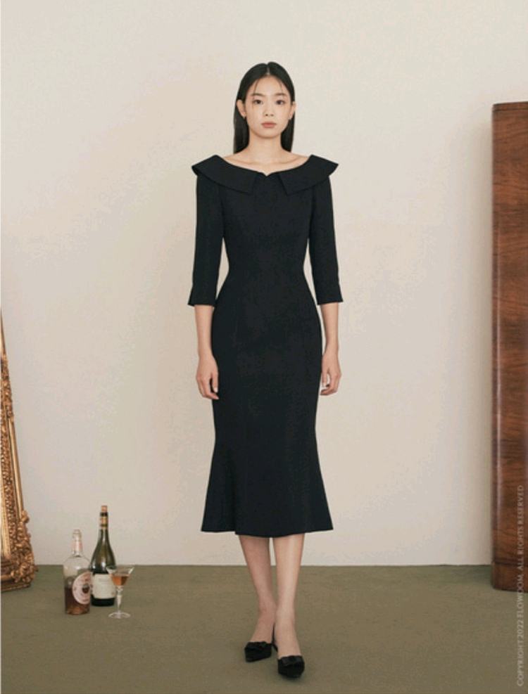 택달린 새상품) 플로움 플라워 컵 드레스 xs 아이보리 판매합니다.--6