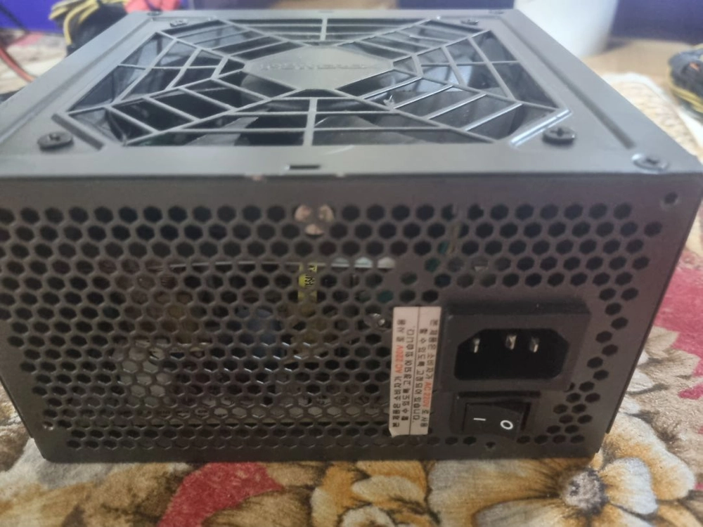 파워렉스 600w 파워서플라이 이미지