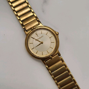 YSL 입생로랑 생로랑 금장 여성 여자 시계 팔찌