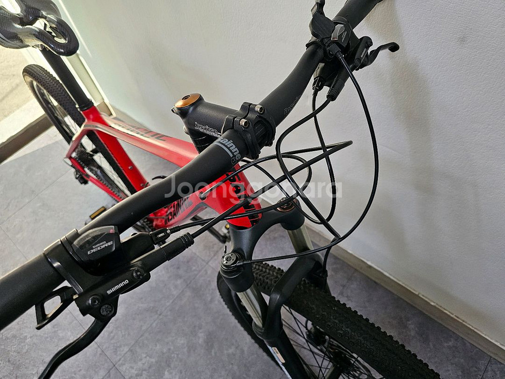 인세인 로그 1.0 데오레 30단 카본 MTB 프레임 크랙--1