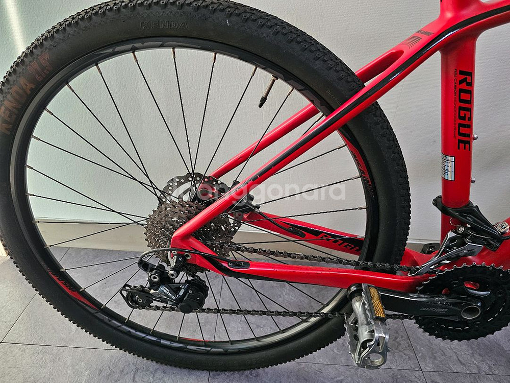 인세인 로그 1.0 데오레 30단 카본 MTB 프레임 크랙--4