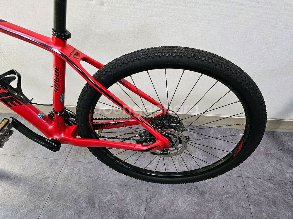 인세인 로그 1.0 데오레 30단 카본 MTB 프레임 크랙--6