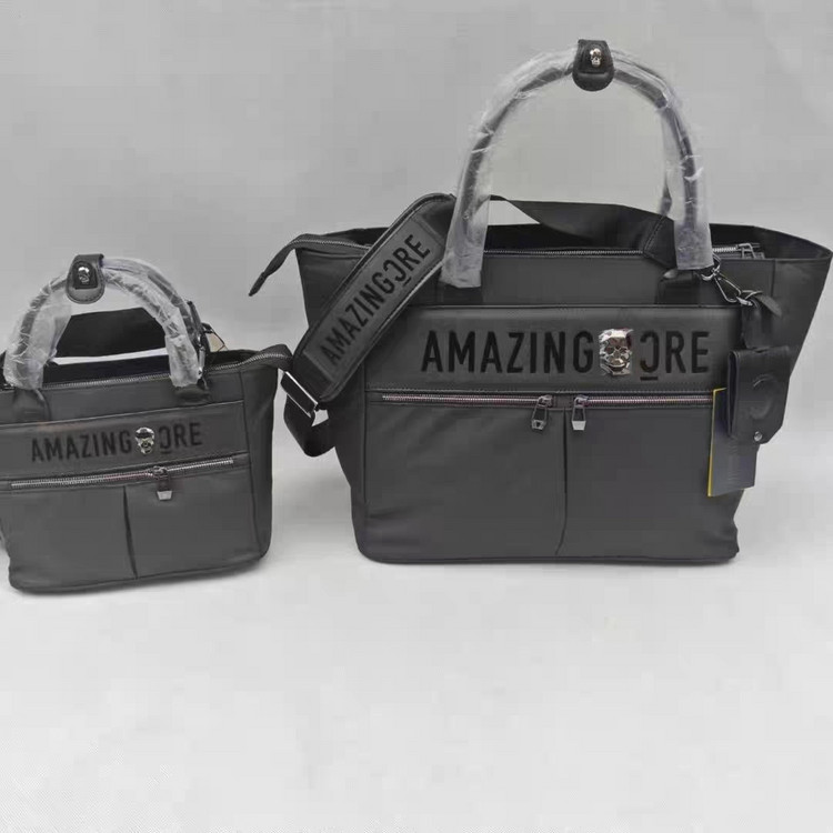 어메이징크리 엣지드 슬릿 보스턴백 새상품--3