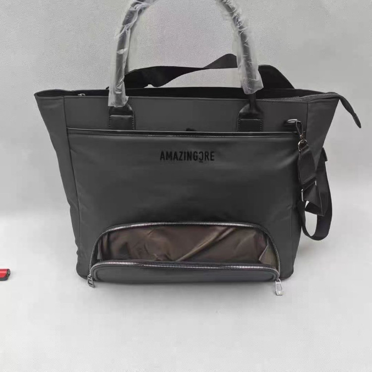 어메이징크리 엣지드 슬릿 보스턴백 새상품--4