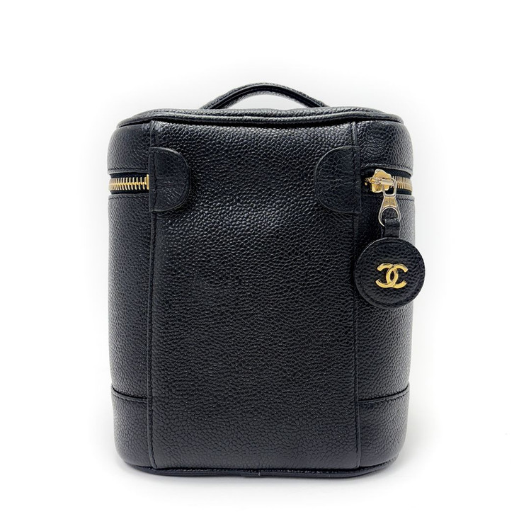 샤넬 3번대 캐비어 스킨 베니티 핸드백 4VCHB30585--4