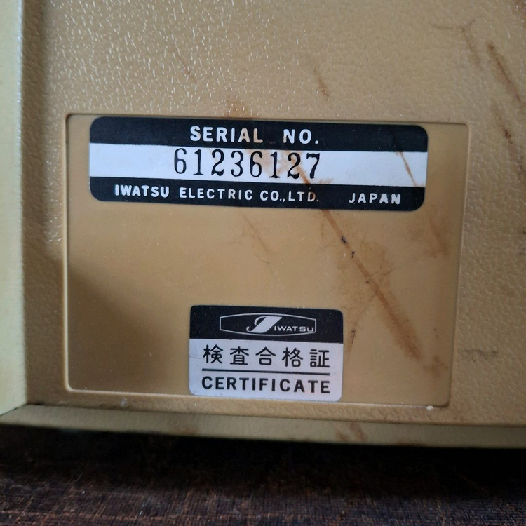 오실로스코프 일본산 ss5710--8