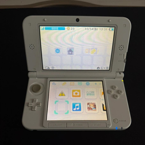 닌텐도 3ds xl 화이트 한국판 본체