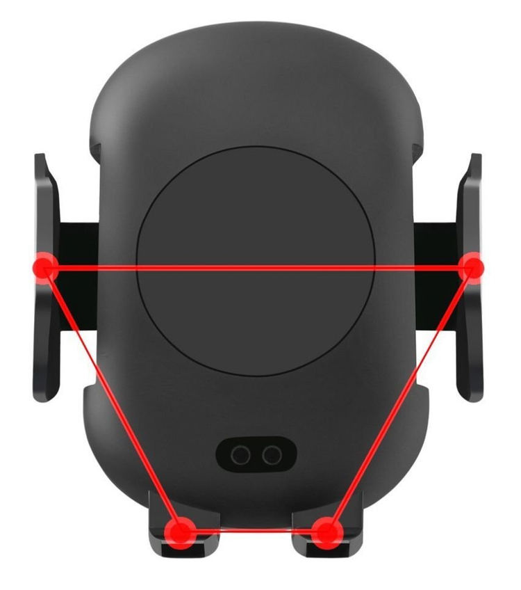 새 차량용 고속 무선 충전 오토 슬라이드 흡착형 거치대--6