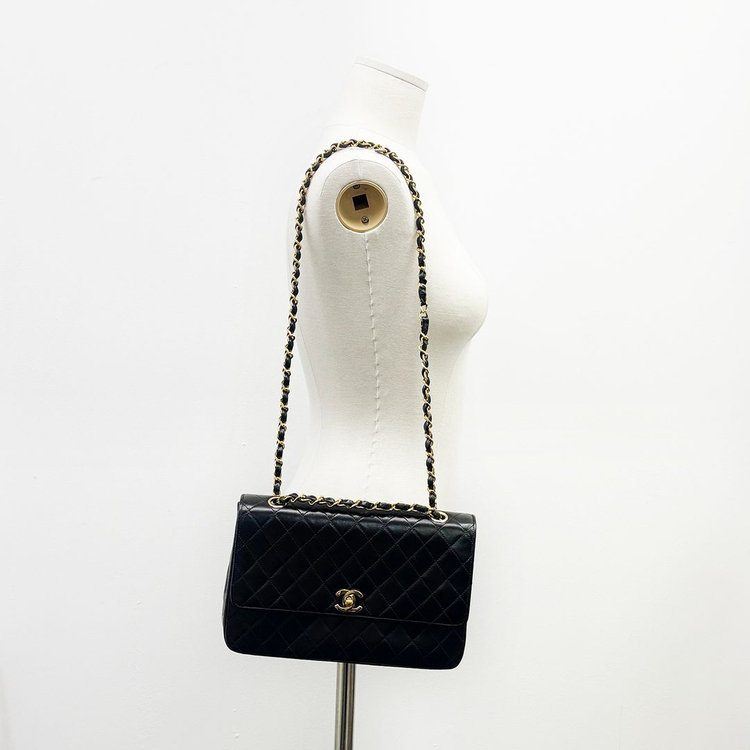 샤넬 클래식 CC금장 블랙 체인 크로스백 숄더백 2VCHB27269--6