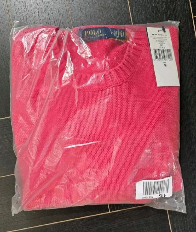 폴로 랄프로렌 크루넥 코튼 스웨터 새제품--7