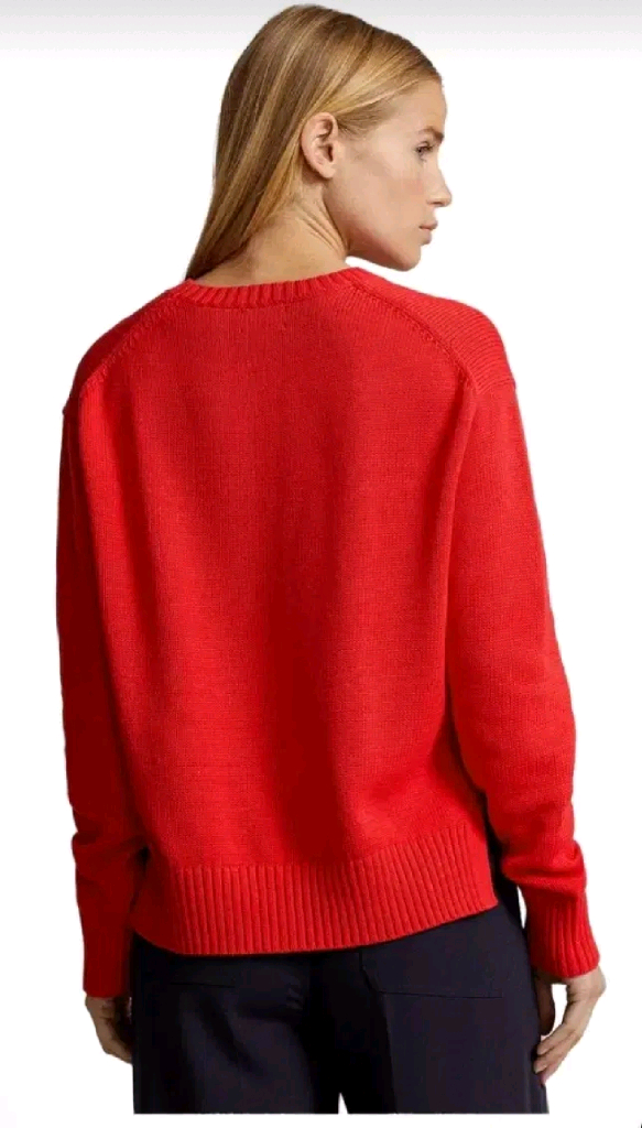 폴로 랄프로렌 크루넥 코튼 스웨터 새제품--9