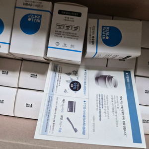 1.5리터 생수병 미세블라스틱제거 캡필터 28개(하나당60일분)