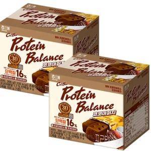 칼로리바란스 프로틴 코코아퍼지 266g 2박스 간식 (38g 14봉)