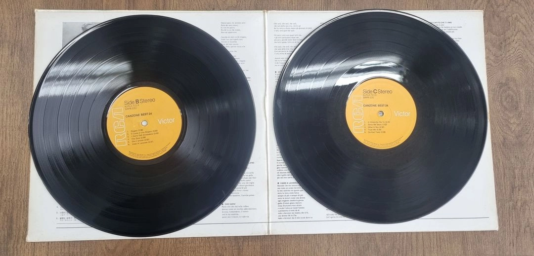 칸소네 베스트 2lp 이미지