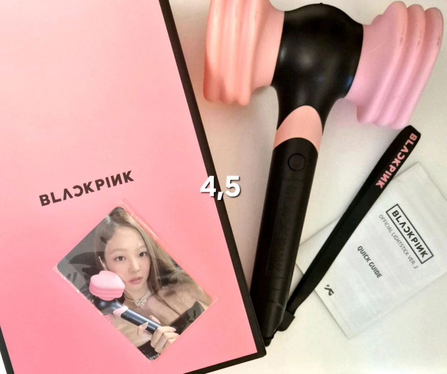 블랙핑크 뿅봉 응원봉 블랙핑크 공식 응원봉 ver2 이미지