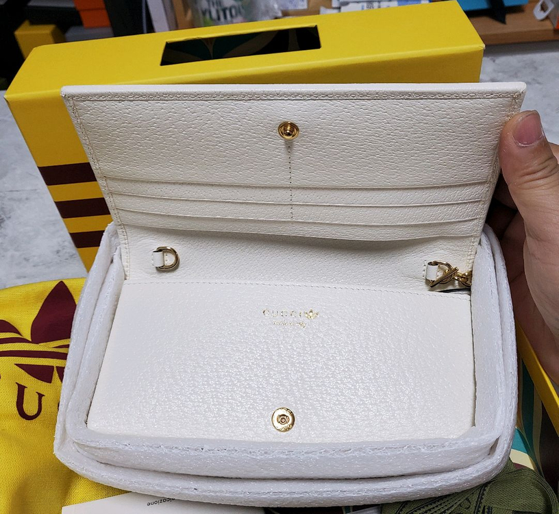 구찌 아디다스 체인 WOC 장지갑 숄더백--1