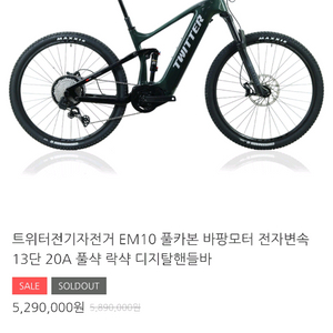 트위터코리아 트위터전기자전거 바팡모터 팝니다 이미지